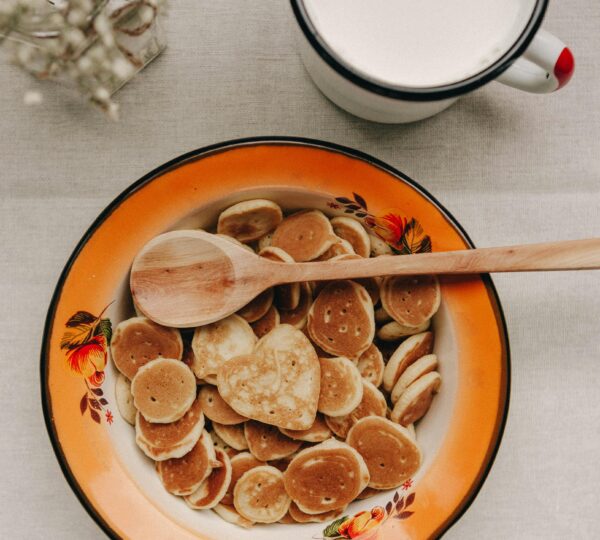 mini pancake bites